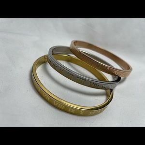 Beautiful set! You can buy all 3 or buy them individually. Sterling silver. NWT